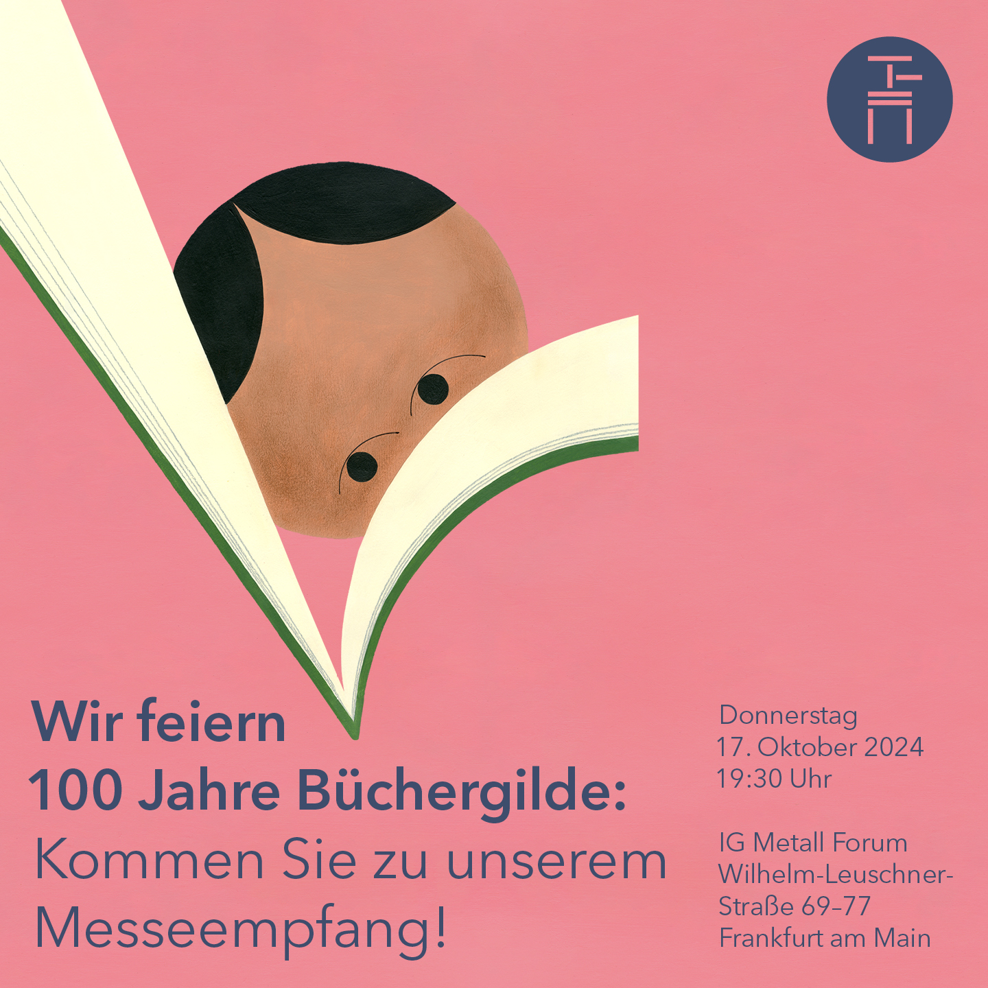 Messeempfang zur Frankfurter Buchmesse