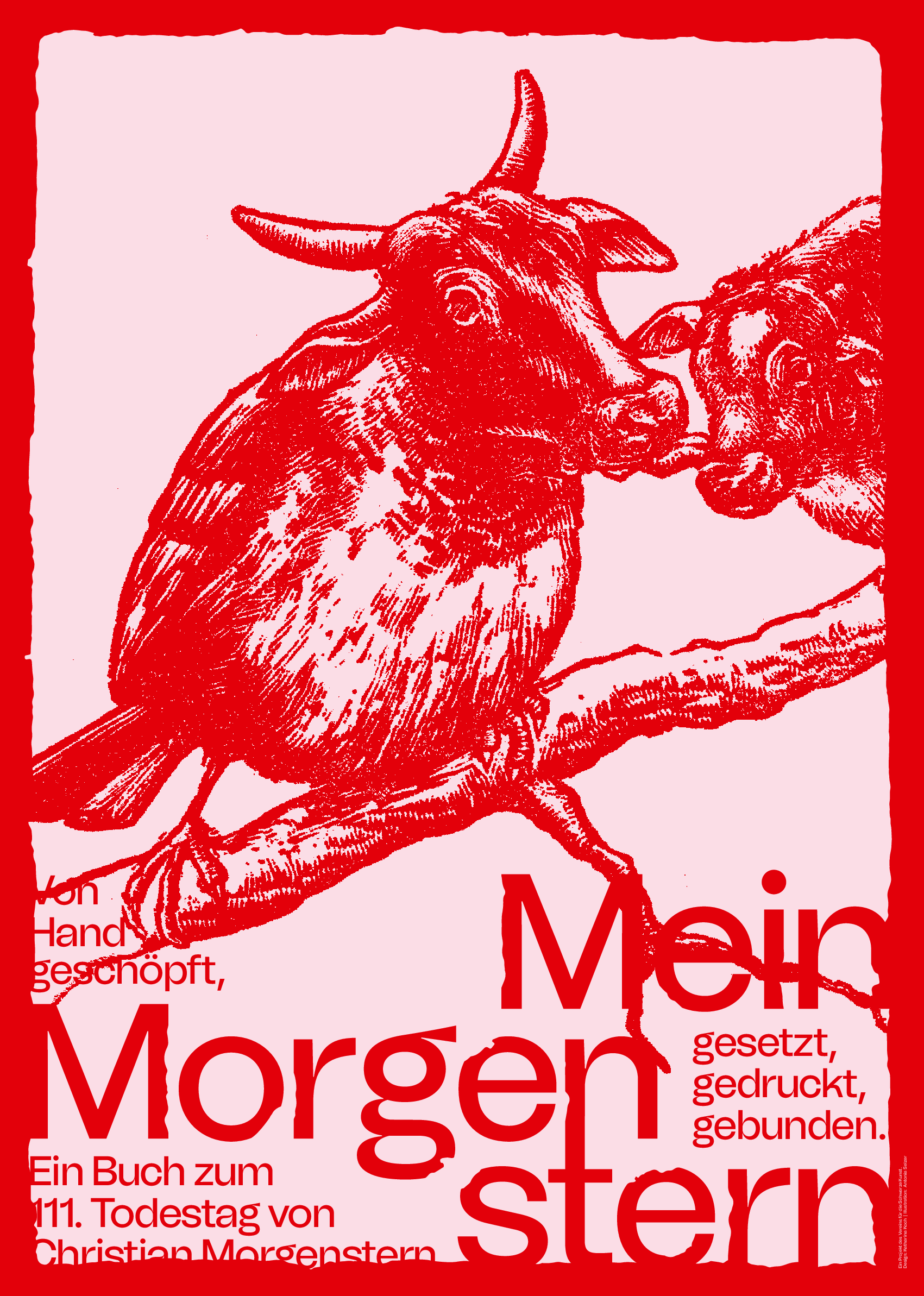 Vernissage zum Buchprojekt „Mein Morgenstern”